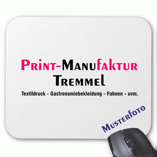 Mousepad bedruckt mit Ihrem Motiv